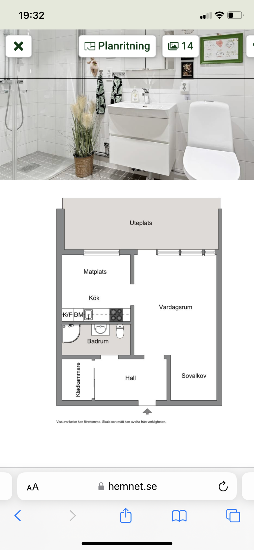 Lägenhet, 2 rooms, 42 sqm, Sollentuna – bild 7