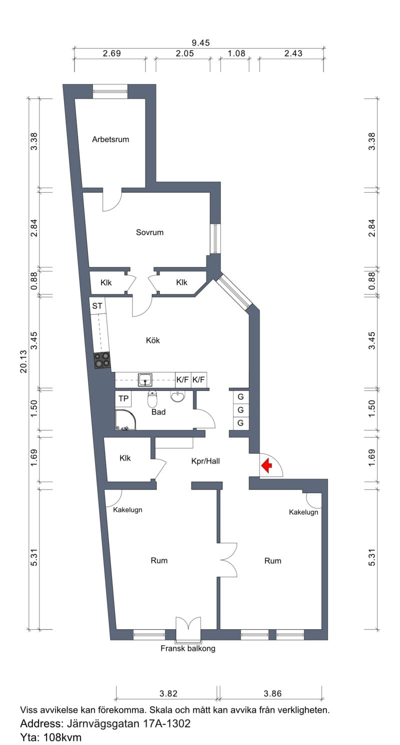 4 rok · 108 m² i Landskrona – bild 6