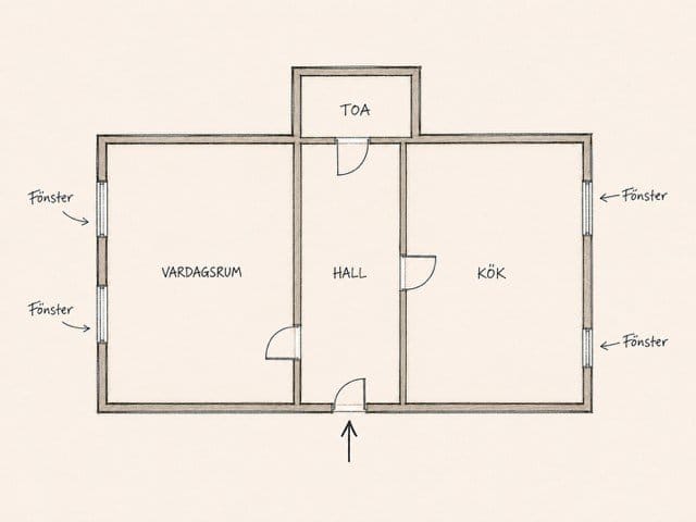 1 rok · 43 m² i Trelleborg – bild 2