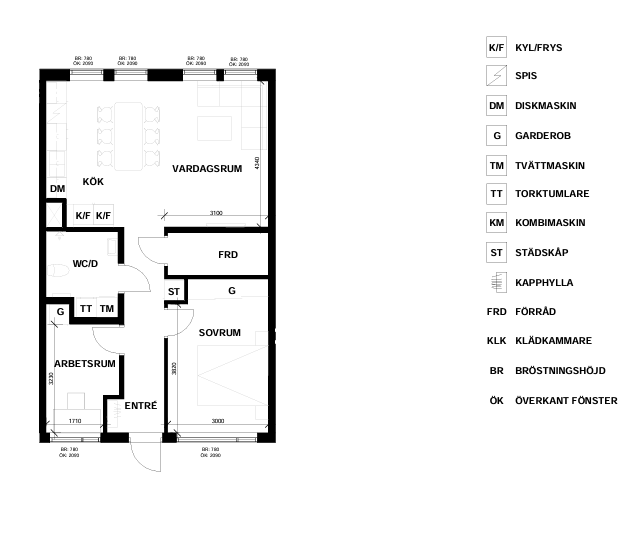 Lägenhet, 3 rooms, 68 sqm, Älvängen – bild 4