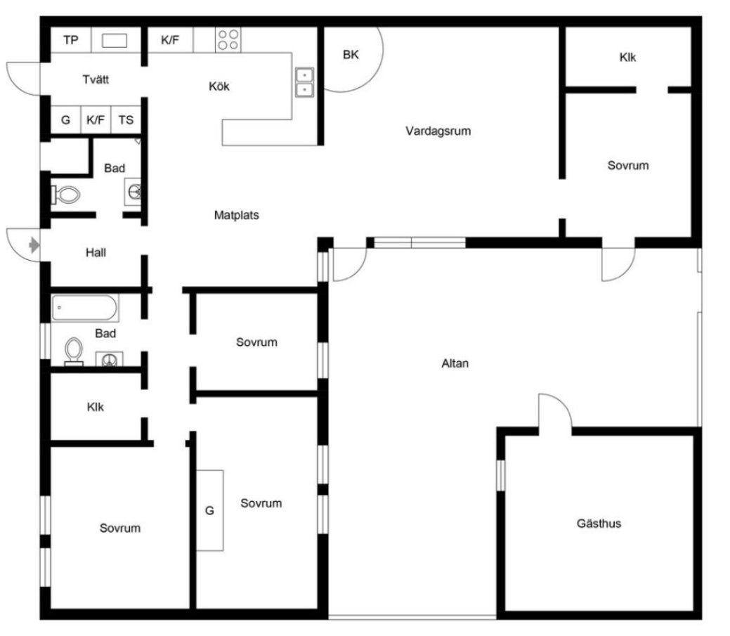 Radhus, 5 rooms, 121 sqm, Haninge – bild 11