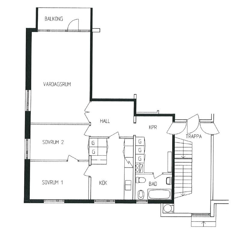 Lägenhet, 3 rooms, 81 sqm, Perstorp – bild 3