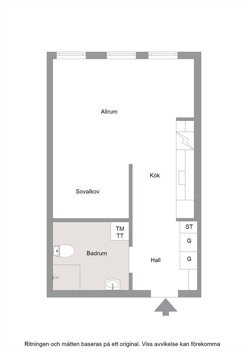 Lägenhet, 1 rooms, 40 sqm, Upplands Väsby – bild 4