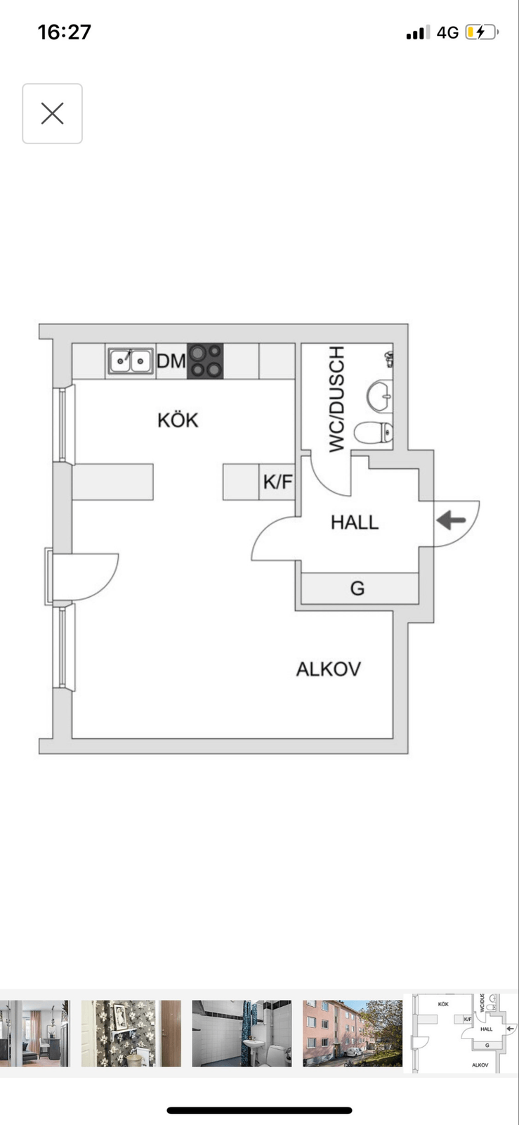 1 rok · 42 m² i Gävle – bild 4