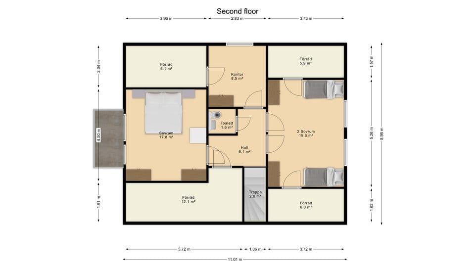 6 rok · 140 m² i Kärna – bild 5