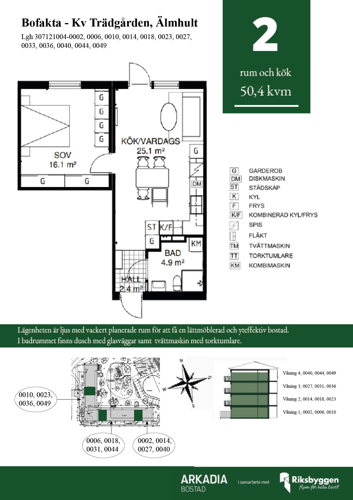 2 rok · 50 m² i Älmhult – bild 4