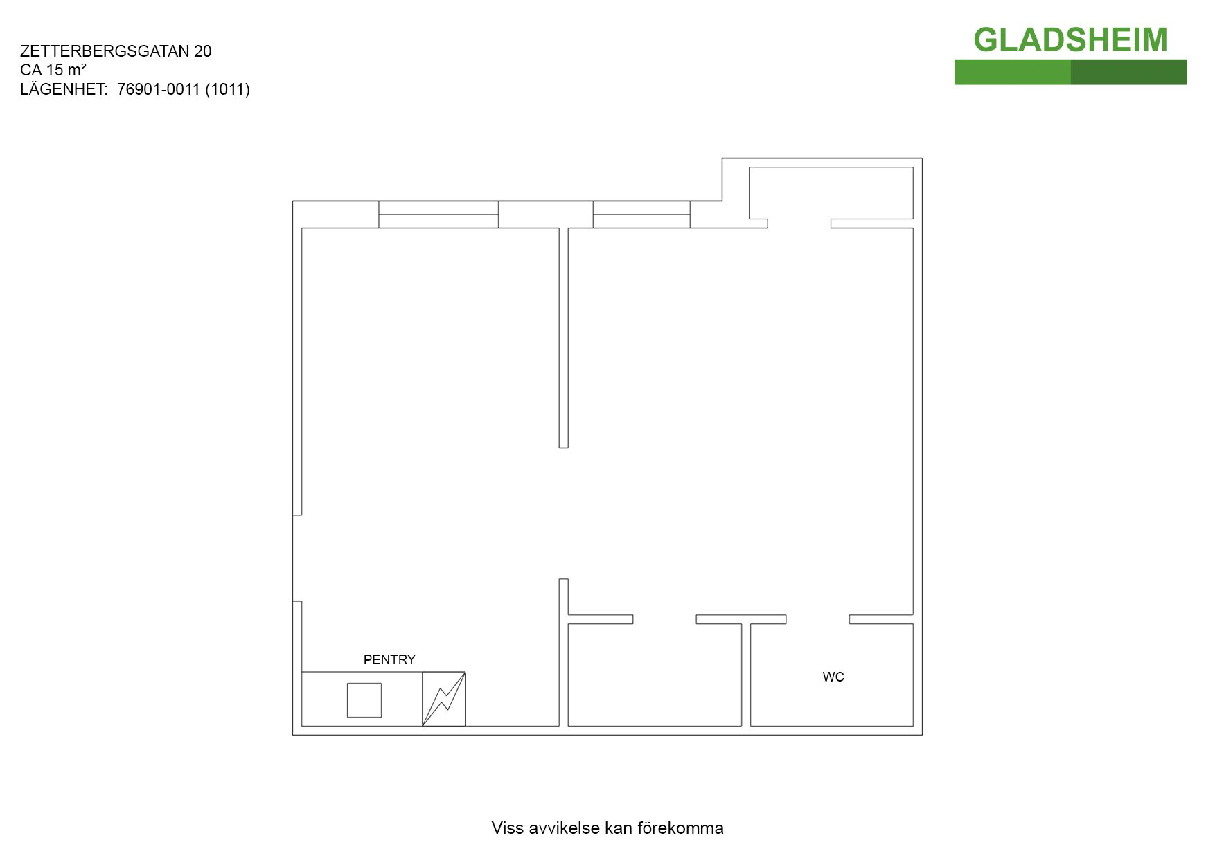 1 rok · 15 m² i Eskilstuna – bild 14