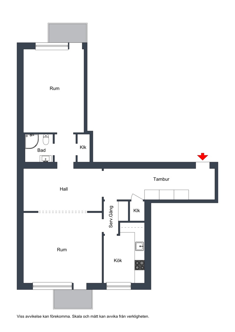 Lägenhet, 2 rooms, 83 sqm, Helsingborg – bild 16