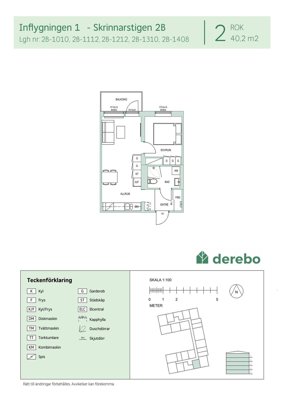 2 rok · 40 m² i Tullinge – bild 17