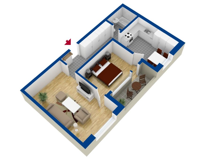 Lägenhet, 2 rooms, 59 sqm, Eskilstuna – bild 6