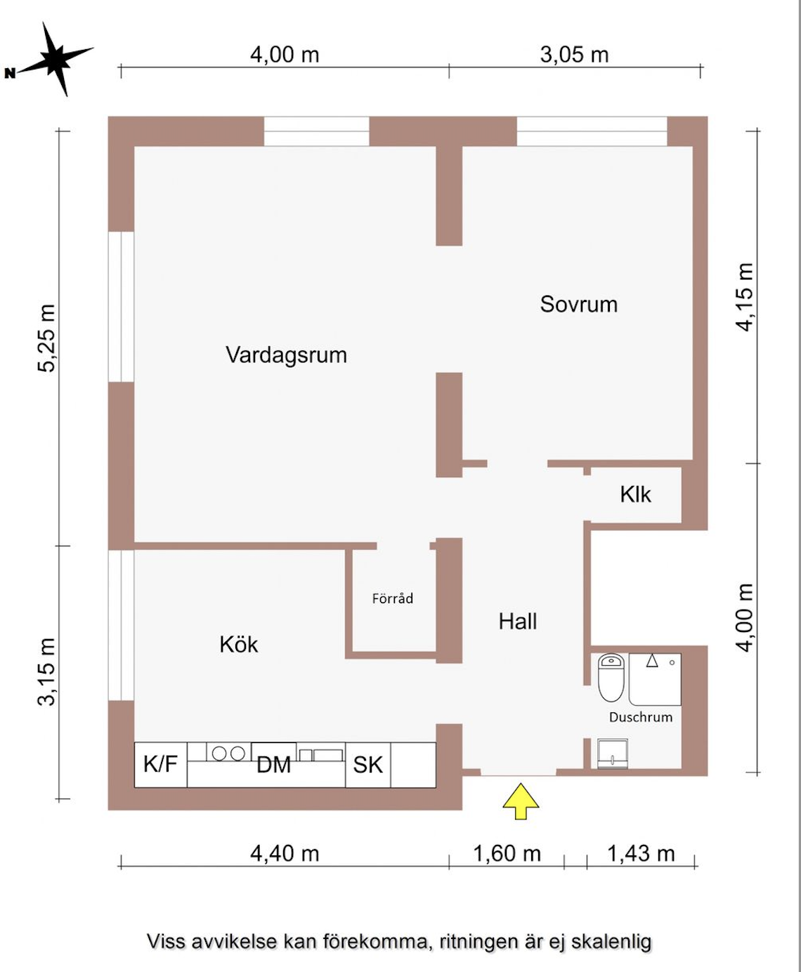Lägenhet, 2 rooms, 58 sqm, Linköping – bild 7