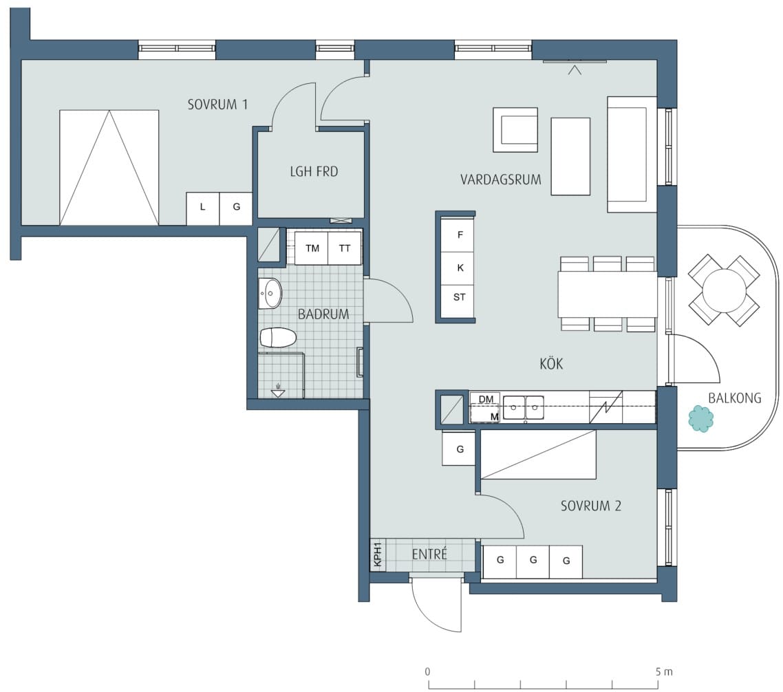 3 rok · 74 m² i Borås – bild 5