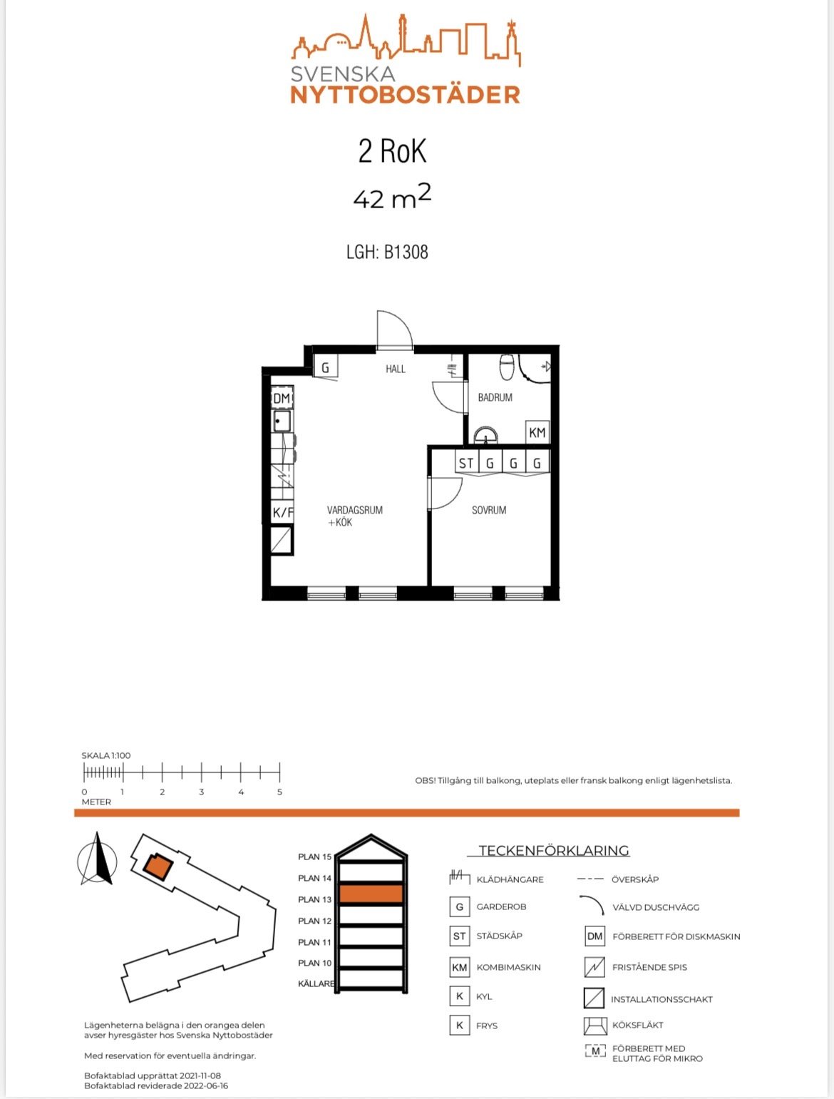 Lägenhet, 2 rooms, 42 sqm, Rönninge – bild 10