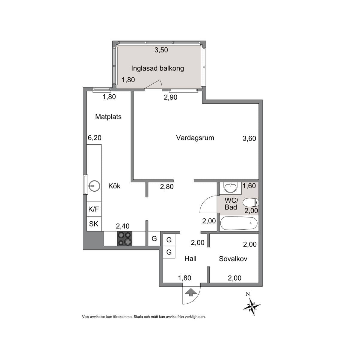2 rok · 47 m² i Vänersborg – bild 8