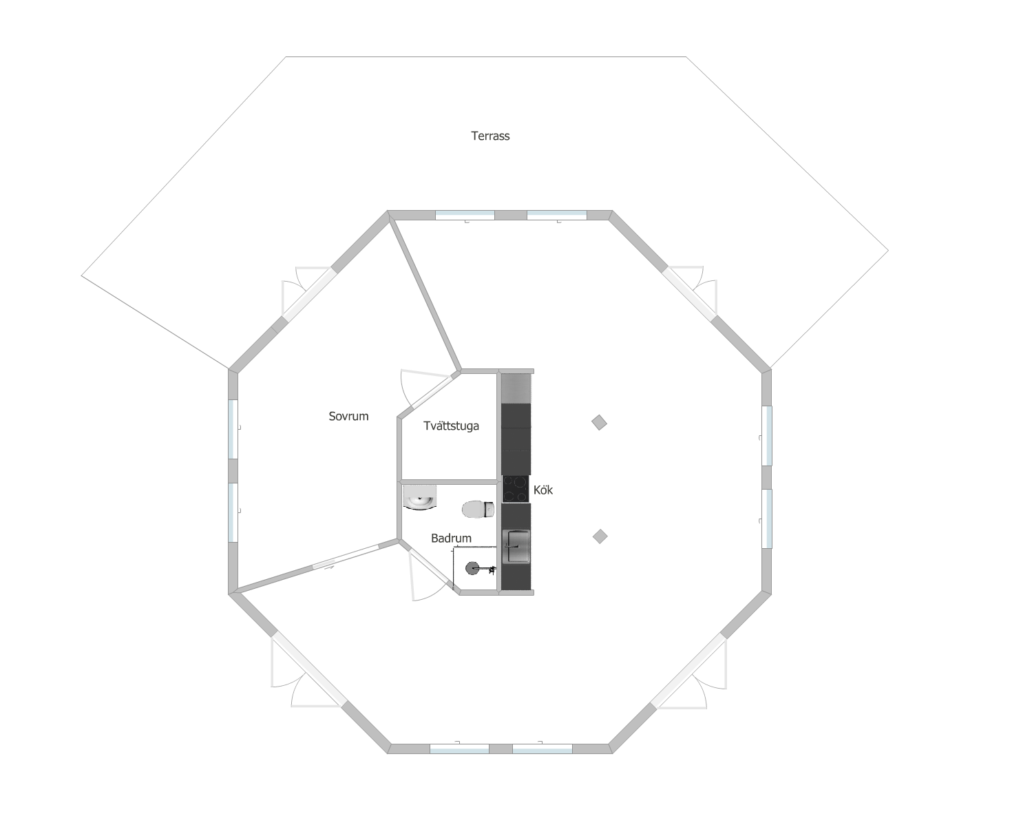 2 rok · 90 m² i Hörby – bild 11