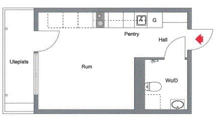 1 rok · 23 m² i Järfälla – bild 7