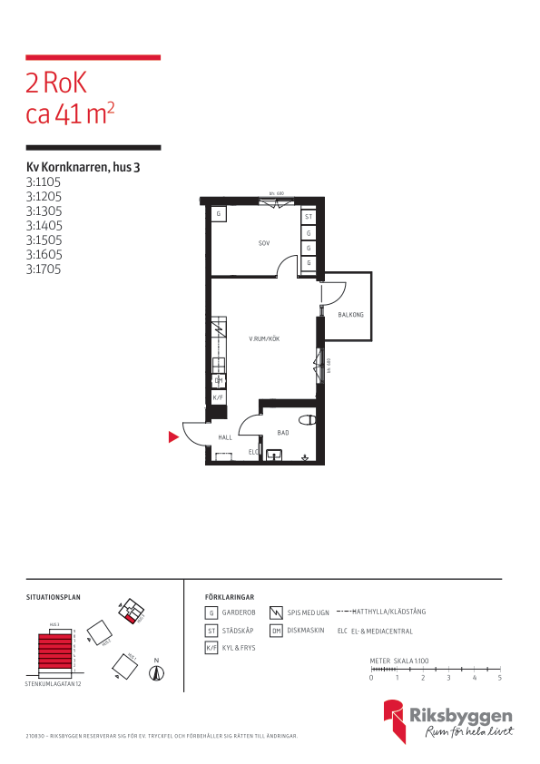 Lägenhet, 2 rooms, 41 sqm, Västerås – bild 18