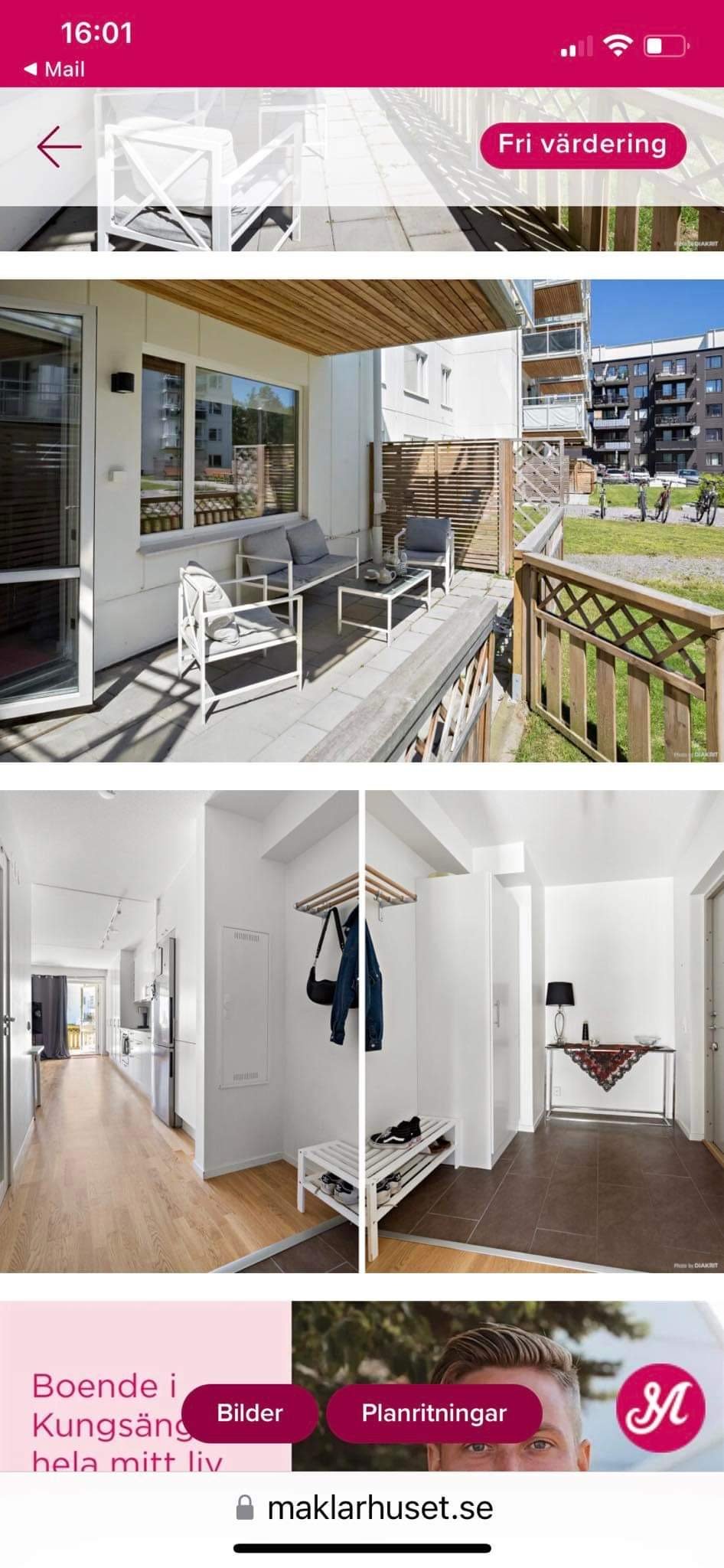 Lägenhet, 1 rooms, 36 sqm, Kungsängen – bild 3