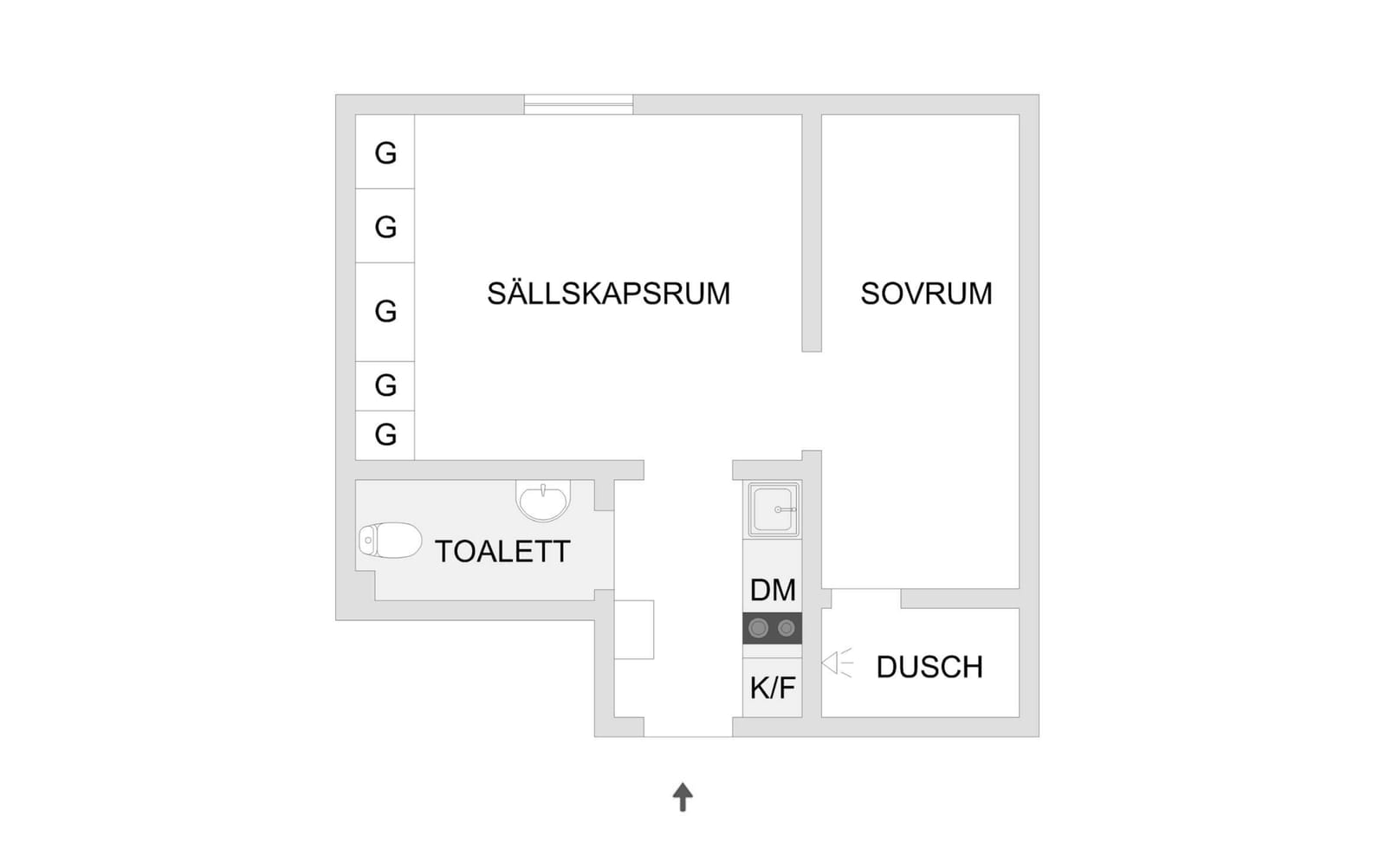 2 rok · 35 m² i Umeå – bild 6