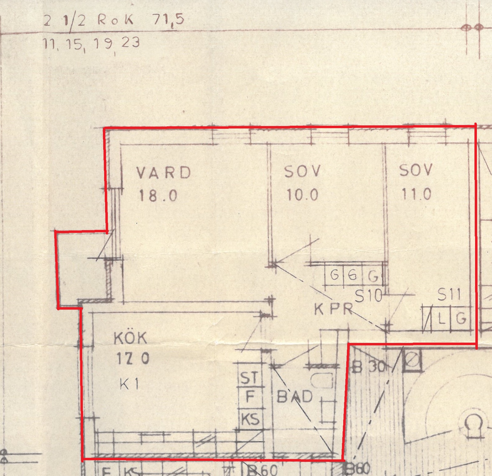 Lägenhet, 3 rooms, 72 sqm, Norrköping – bild 2