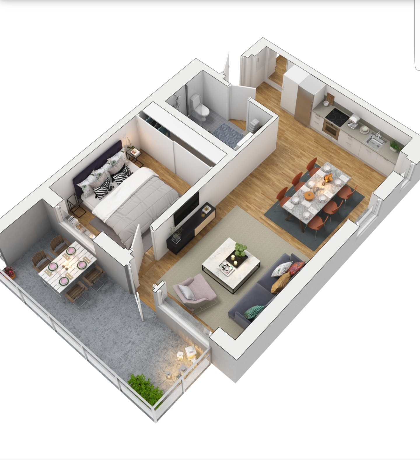 Lägenhet, 2 rooms, 50 sqm, Mölndal – bild 8