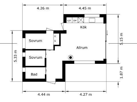 Stuga, 3 rooms, 65 sqm, Simrishamn – bild 2