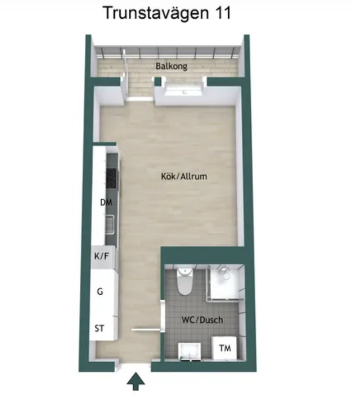 1 rok · 27 m² i Knivsta – Knivsta