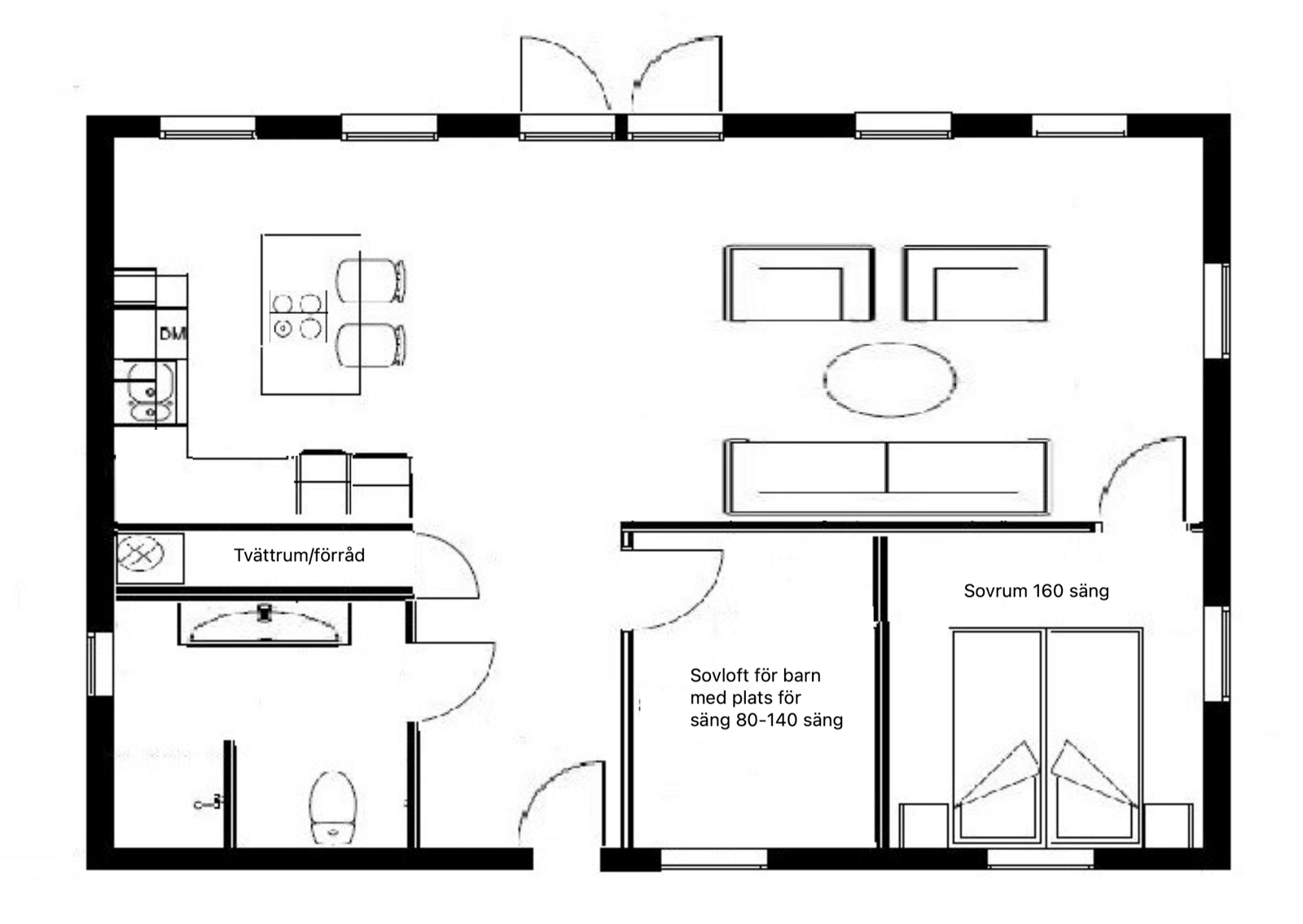 2 rok · 63 m² i Sparreholm – bild 2