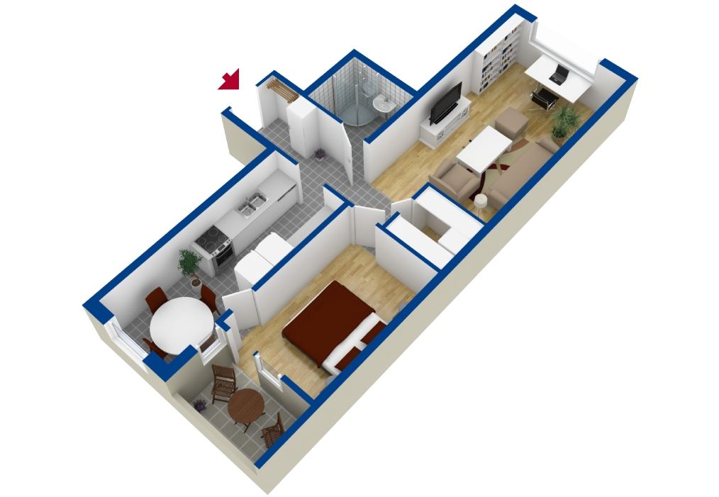 Lägenhet, 2 rooms, 65 sqm, Eskilstuna – bild 5
