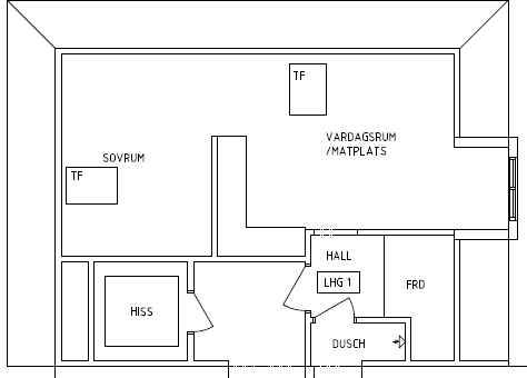 2 rok · 45 m² i Växjö – bild 11