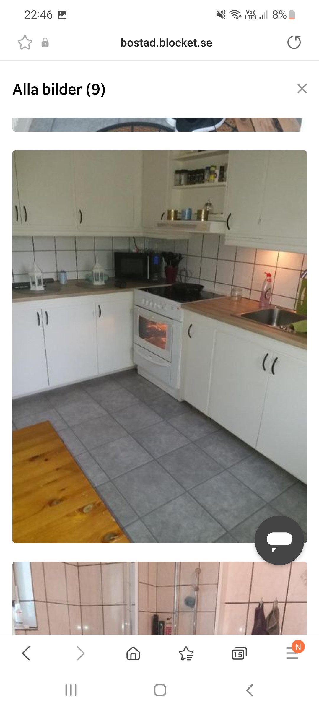 Lägenhet, 1 rooms, 45 sqm, Mellerud – bild 6