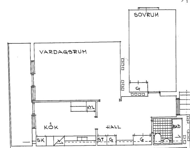 2 rok · 62 m² i Katrineholm – bild 12