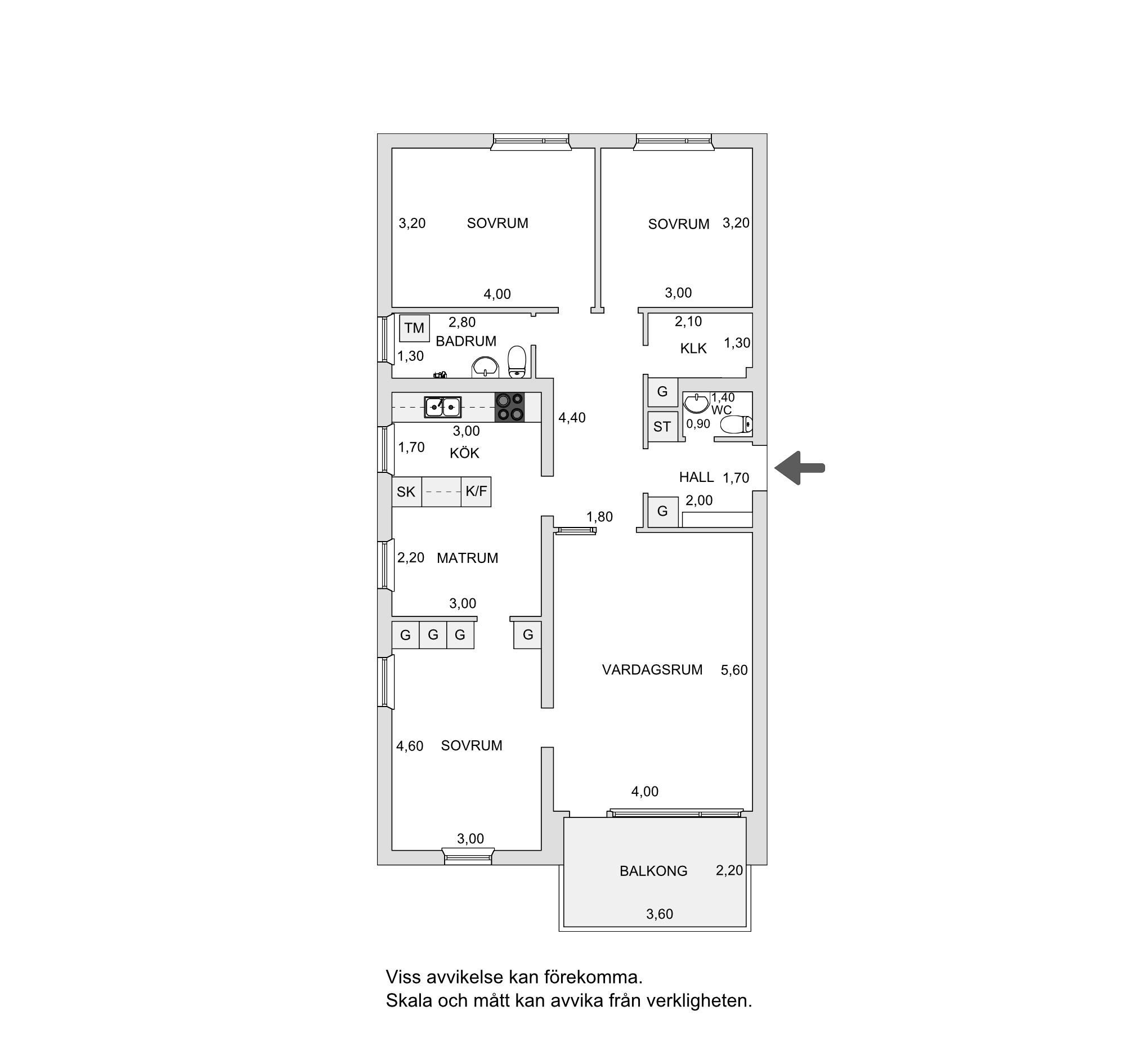 Lägenhet, 4 rooms, 97 sqm, Lidingö – bild 13