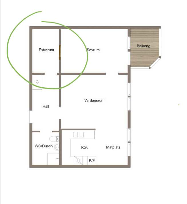 3 rok · 66 m² i Saltsjö-boo – Saltsjö-boo