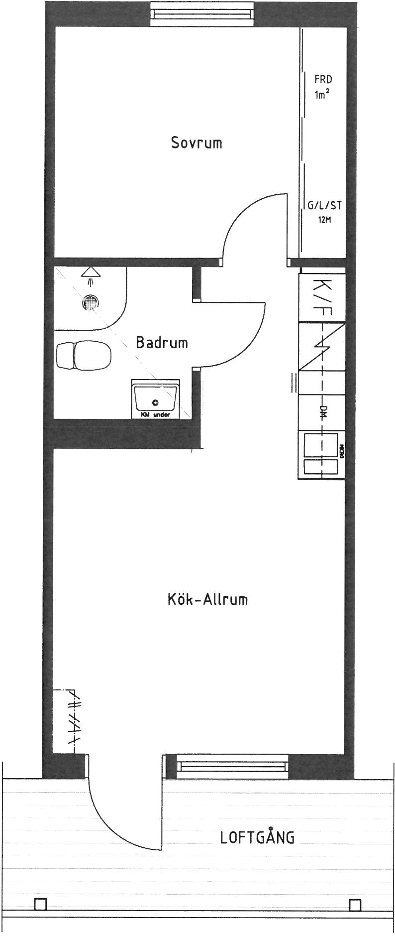 Lägenhet, 2 rooms, 33 sqm, Karlstad – bild 8