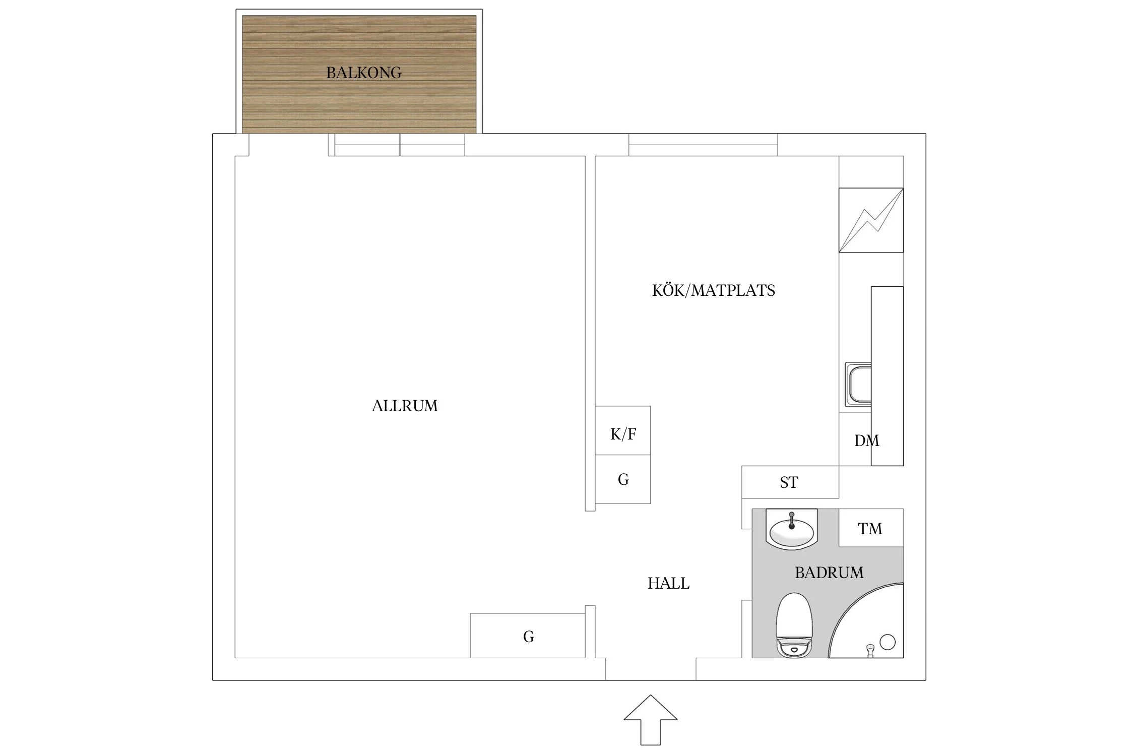 Lägenhet, 1 rooms, 36 sqm, Nacka – bild 18