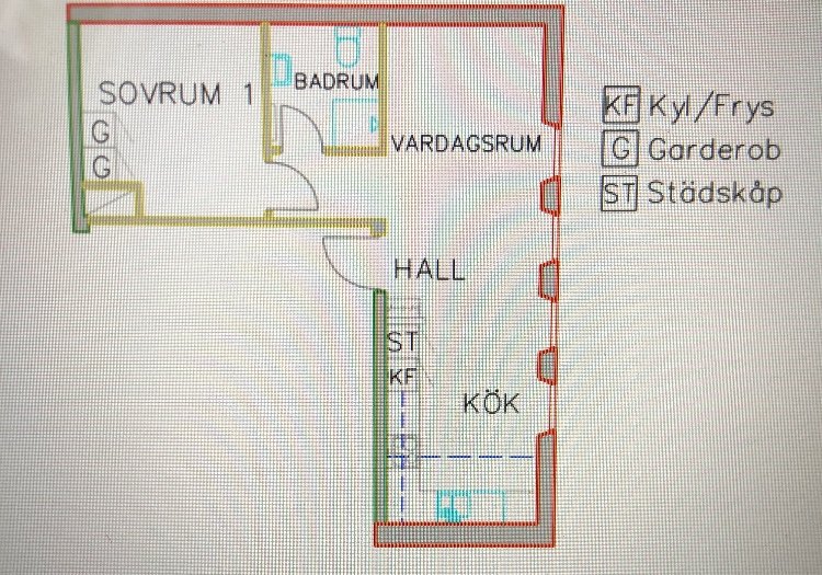 2 rok · 40 m² i Visby – bild 3