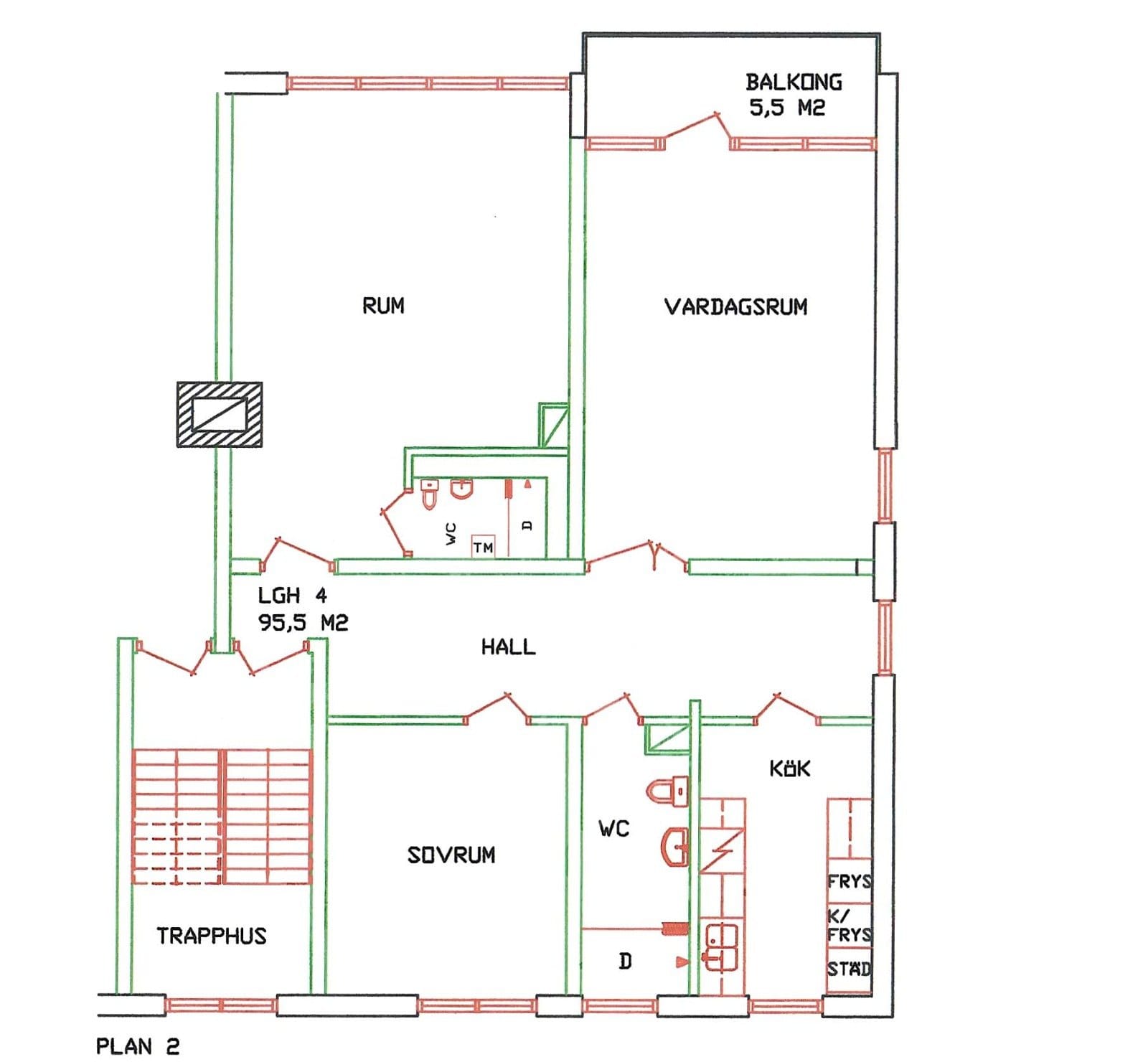 3 rok · 100 m² i Boda Glasbruk – bild 11