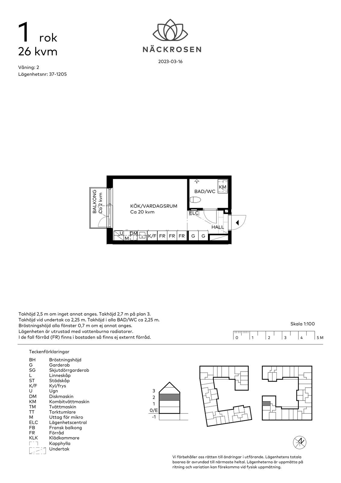 1 rok · 26 m² i Sollentuna – bild 15