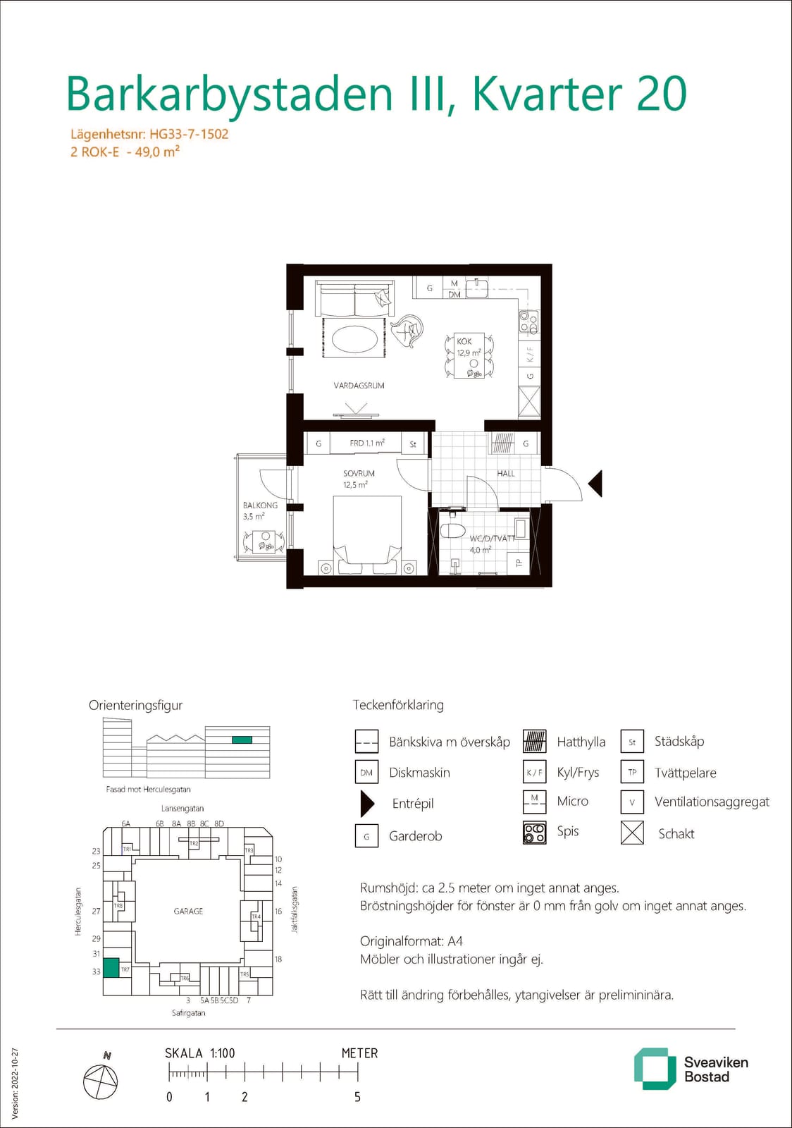 2 rok · 49 m² i Järfälla – bild 13