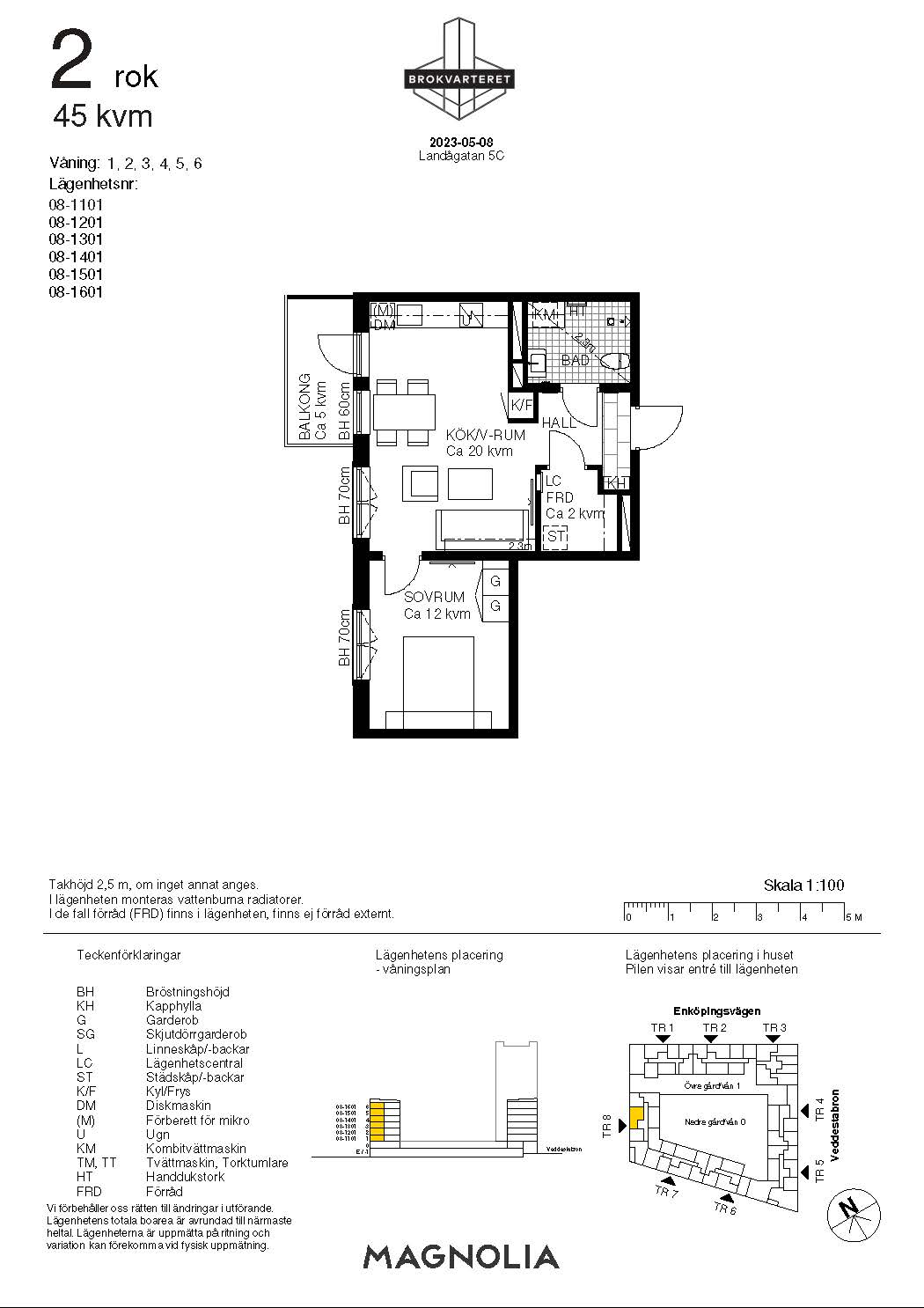Lägenhet, 2 rooms, 45 sqm, Stockholm – bild 7