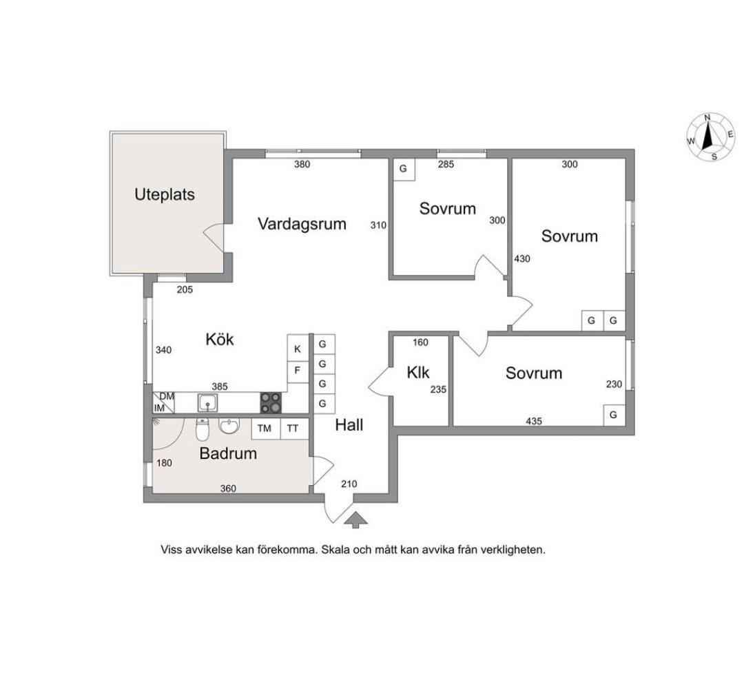 Lägenhet, 4 rooms, 83 sqm, Eskilstuna – bild 3