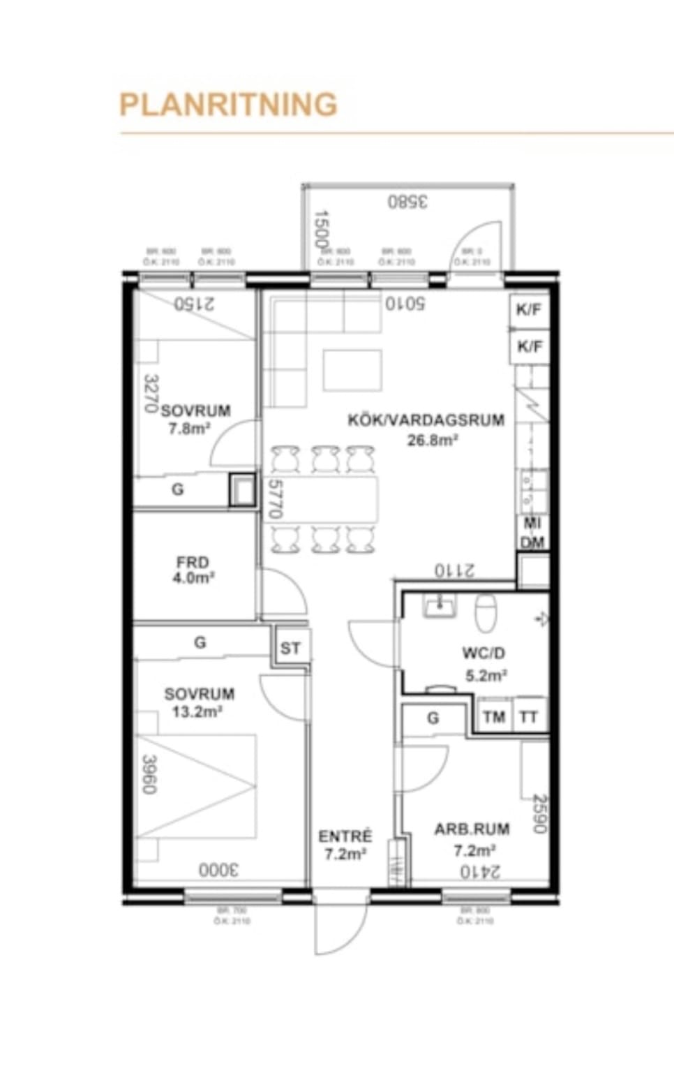 4 rok · 80 m² i Gävle – bild 12
