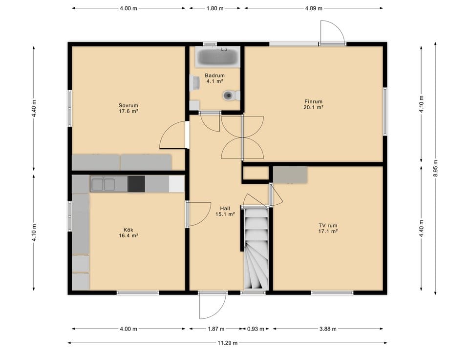 6 rok · 140 m² i Kärna – bild 3