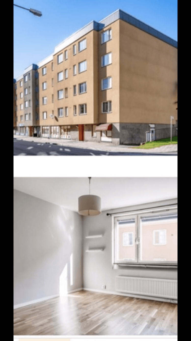 Lägenhet, 2 rooms, 26 sqm, Södertälje