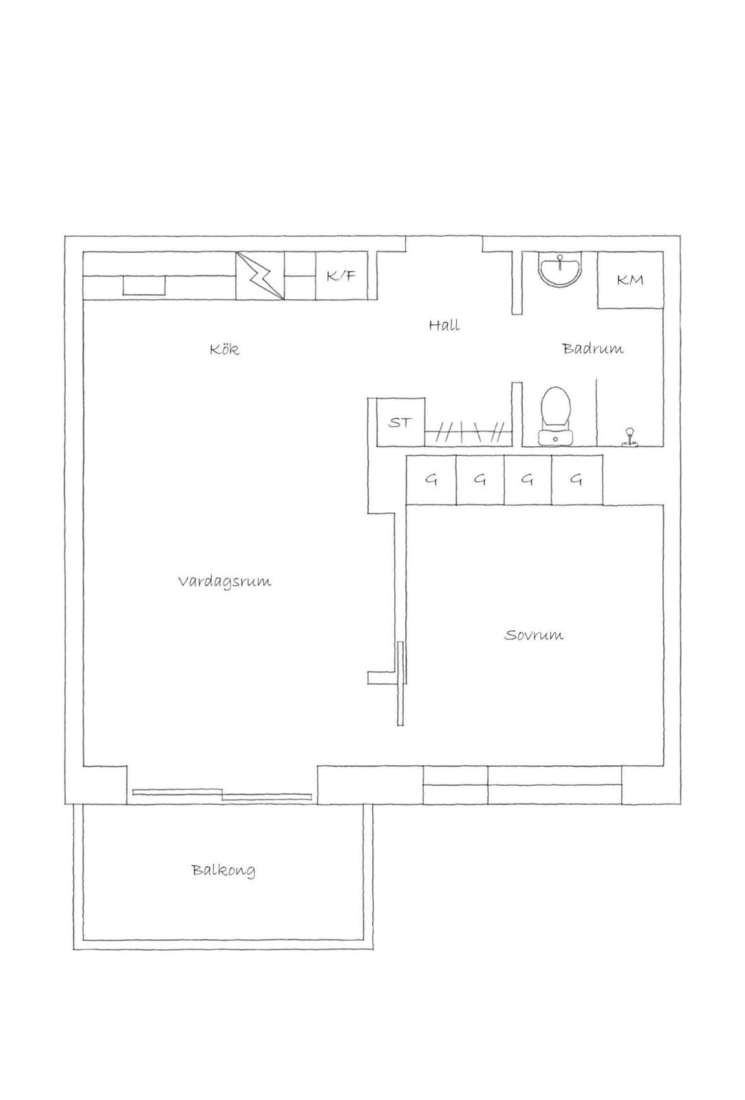 2 rok · 45 m² i Uppsala – bild 13