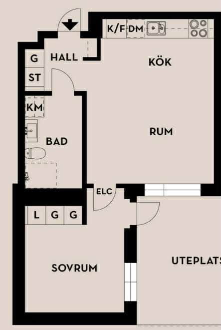 2 rok · 41 m² i Järfälla – bild 6