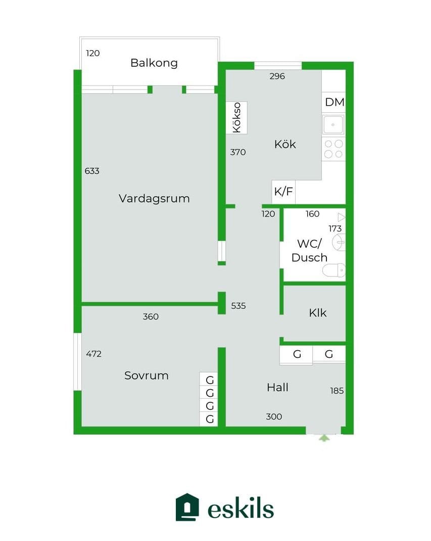 2 rok · 71 m² i Eskilstuna – bild 17