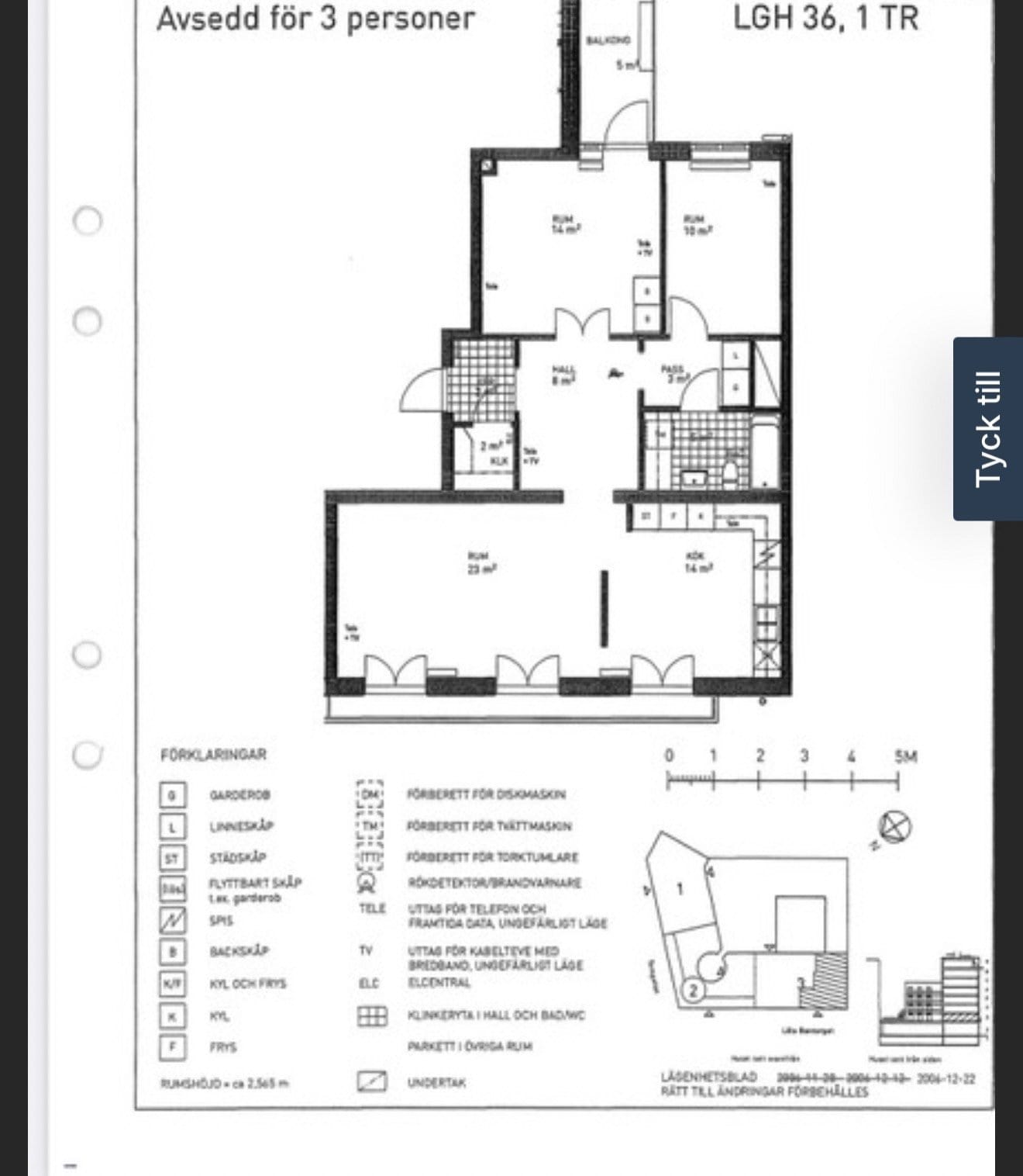 3 rok · 87 m² i Stockholm – bild 3