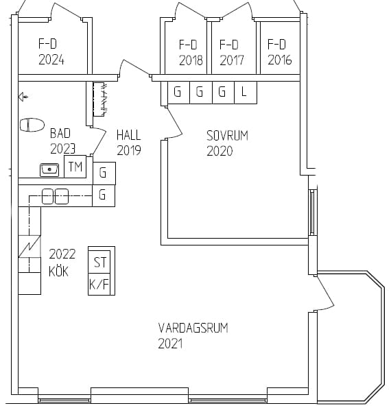 2 rok · 64 m² i Piteå – bild 13